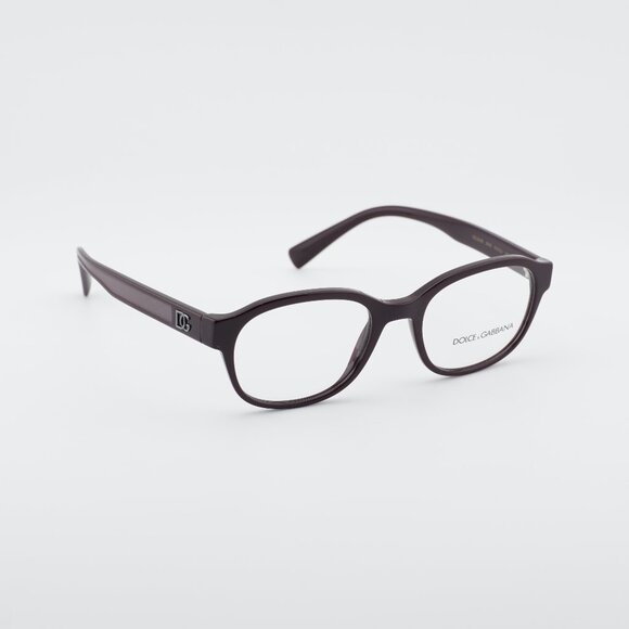 Dolce & Gabbana DG3339 3332 Eyeglasses Rectangle Bordeaux 53mm Frame - Picture 1 of 10